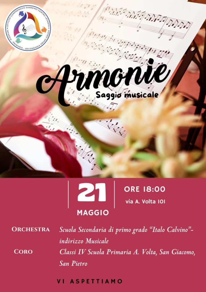 saggio musicale Progetto Armonie